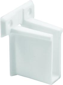 img 2 attached to 📦 PRIME-LINE MP7016 Wire Shelf End Bracket: Pack of 6, White - Sturdy Storage Solution for Organizing Your Space - 6 Piece Set