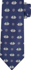 img 3 attached to 🎅 Get Festive with KissTies Snowflakes Necktie – Perfect Men's Accessory for the Holiday Season!