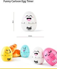 img 1 attached to 🍳 Cooking with Style: Adorable Kitchen Mechanical Egg Timer