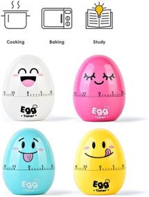 img 4 attached to 🍳 Cooking with Style: Adorable Kitchen Mechanical Egg Timer