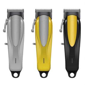 img 4 attached to 🔋 Caliber 357 Magnum Professional Cordless Clipper: Rechargeable Gold, Black, Red, Blue - 1 Count