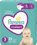 pampers cruisers diapers size 25 logo