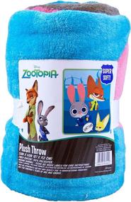 img 1 attached to 🐰 Zootopia Bunny Ears Plush Throw Blanket, 50" x 60", Disney/Pixar