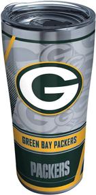 img 4 attached to 🏈 Tervis 20oz Stainless Steel NFL Green Bay Packers Insulated Tumbler Cup - Triple Walled, Keeps Drinks Cold & Hot, Edge Design