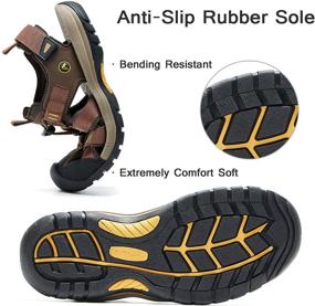 img 2 attached to AMIDEWA Adjustable Fisherman 👞 Sandals - Athletic and SEO-friendly!