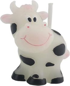 img 1 attached to 🐮 TIHOOD Creative Cow Cartoon Birthday Candle: Smokeless Cake Topper and Party Decoration, Perfect Gift and Party Supplies