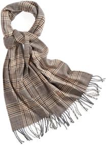 img 3 attached to 🧣 TAMOUKOC Cashmere Winter Scarf for Women - Essential Women's Accessories