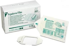 img 1 attached to 💊 3M Healthcare Tegaderm Transparent Adhesive Film Dressing Frame Style 2-3/8" x 2-3/4", Water-Proof, Sterile - Box of 100 - Medical Supply