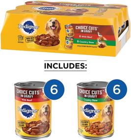 img 3 attached to 🐶 PEDIGREE CHOICE CUTS IN GRAVY: Variety Packs of Adult Canned Wet Dog Food