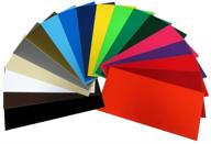 🎨 craft e vinyl cev2100: 40 sheets of removable adhesive backed vinyl - assorted matte colors - for cricut, craftrobo, pazzles, quickutz cutters logo