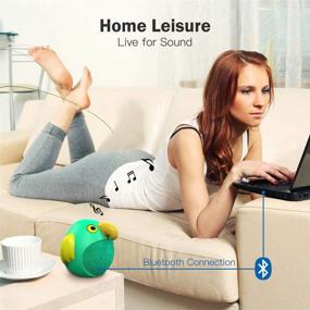 img 3 attached to ASIMOM Rhyme Портативная беспроводная колонка Bluetooth - Стерео-связь со звучанием высокого качества для детей с автономной работой до 12 часов