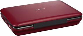 img 1 attached to 🔴 Sony DVP-FX750/R 7-Inch Portable DVD Player, Red: Enjoy Entertainment on the Go with Vibrant Color