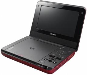 img 3 attached to 🔴 Sony DVP-FX750/R 7-Inch Portable DVD Player, Red: Enjoy Entertainment on the Go with Vibrant Color
