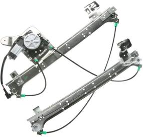 img 2 attached to 🚗 High-Quality Rear Passenger Side Window Regulator with Motor Assembly for Chevrolet Suburban 1500 2500 Silverado GMC Sierra Cadillac