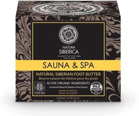 img 1 attached to 🦶 Natura Siberica Foot Butter - Natural & Organic Rich Cream with Cedar Oil and Schisandra Extract (120ml)