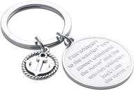 feelmem encouragement keychain: whispering inspirational girls' jewelry for enhanced seo logo