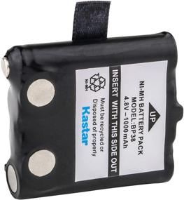 img 1 attached to 🔋 Uniden BP38 NiMH Battery Pack (Set of 2); Replacement for Uniden GMR and VHF Radios; Compatible with MHS050-2, Atlatnis 150 Models; Perfect Alternative to BP40