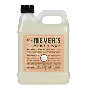 img 4 attached to Mrs MeyerS Hand Soap Geranm Foot, Hand & Nail Care