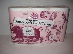 img 1 attached to Trader Joe's Super Soft Bath Tissue: (6) Double Rolls, 2 Ply 350 Sheets Per Roll - Quality Bathroom Essentials
