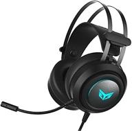 🎧 ovann g30 usb gaming headset for pc, ps4, ps5 - wired noise cancelling gamer headphone with microphone, virtual 7.1 surround sound, rgb light - top audio for computer games логотип