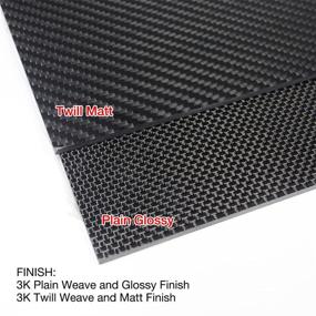 img 3 attached to 📦 ARRIS Carbon Fiber Sheet with Surface Thickness of 1.5mm, Size 200x300x1.5mm