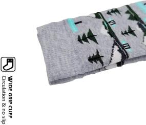 img 2 attached to ❄️ Cozy and Warm: HIGHCAMP Kids Merino Wool Ski Snowboard Socks - Perfect Winter Snow Socks for Boys and Girls! (2 Pairs)