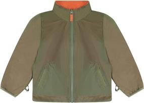 img 2 attached to 🧥 Boys' Clothing - Green Orange Heavyweight Systems Jacket for Enhanced SEO