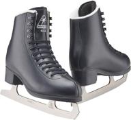 👨 black jackson ultima figure ice skates for males - ideal for men and boys логотип