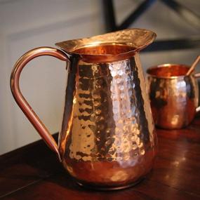 img 1 attached to High-Quality Classic Copper Pitcher