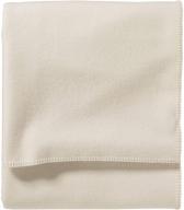 🛏️ pendleton, white eco-wise washable twin wool blanket logo