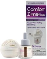 🐱 enhance cat comfort and calmness with comfort zone's feliway diffuser kit - includes 1 diffuser and 1 refill логотип