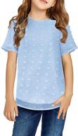 dokotoo sleeve chiffon blouses fashion girls' clothing and tops, tees & blouses logo