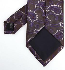 img 1 attached to 👔 Exquisite Italian Paisley Pattern Cufflinks Presentation: Boys' Accessories for a Sophisticated Touch