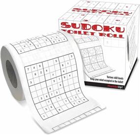 img 1 attached to 🧻 Sudoku Toilet Paper: The Ultimate Game for Bathroom Breaks by Thumbsup UK!