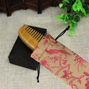 img 4 attached to Breezelike Hair Comb Sandalwood Detangling