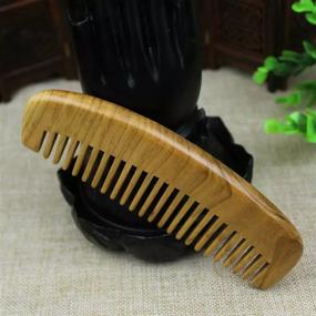 img 1 attached to Breezelike Hair Comb Sandalwood Detangling