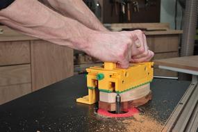 img 1 attached to 🔧 Enhance Your Woodworking Safety: GRR-RIPPER 3D Pushblock for Table Saws, Router Tables, Band Saws, and Jointers by MICROJIG