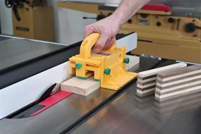 img 3 attached to 🔧 Enhance Your Woodworking Safety: GRR-RIPPER 3D Pushblock for Table Saws, Router Tables, Band Saws, and Jointers by MICROJIG