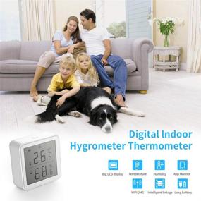 img 2 attached to Temperature Humidity Hygrometer Thermometer Assistant Heating, Cooling & Air Quality