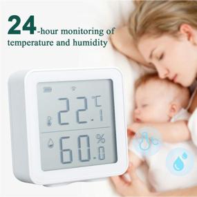 img 3 attached to Temperature Humidity Hygrometer Thermometer Assistant Heating, Cooling & Air Quality