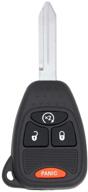 🔑 convenient replacement for keyless entry remote car key - compatible with 4 button oht692713aa vehicles logo
