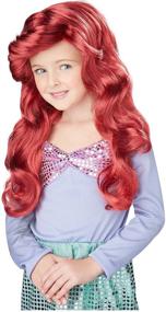 img 1 attached to 🧜 Sparkle like Ariel with this Little Mermaid Wig - Perfect Child Accessory