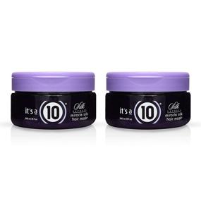 img 3 attached to 🌟 It's a 10 Haircare Silk Express Miracle Hair Mask, 8 fl. oz. (Pack of 2): Deeply Nourishing Hair Treatment with Silk Proteins for Ultimate Hair Restoration