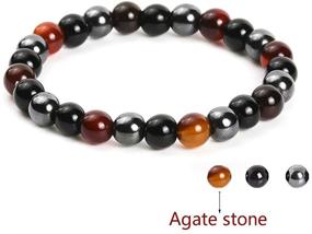 img 1 attached to KIOMOY Protection Bracelet Prosperity Bracelets（Agate