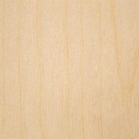 img 1 attached to 🌲 Baltic Birch Plywood: 3mm 1/8 x 8x8 Craft Wood Sheets - Box of 45 B/BB Grade, Ideal for Laser Cutting, CNC & Wood Burning