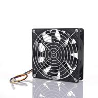 💨 high airflow 140mm x 38mm 12v powerful fan - optimized for power mining, workstation & server cooling logo