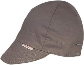 img 2 attached to 🔒 Enhance Safety with Comeaux Caps Reversible Welding Grey: Top Occupational Health & Safety Product