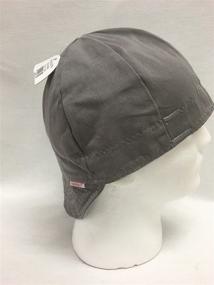 img 1 attached to 🔒 Enhance Safety with Comeaux Caps Reversible Welding Grey: Top Occupational Health & Safety Product