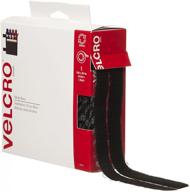 🔗 velcro brand sticky back black: superior and reliable adhesive fastener logo