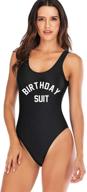 👙 stylish sherrydc womens birthday swimsuits: trendy bathing women's clothing logo